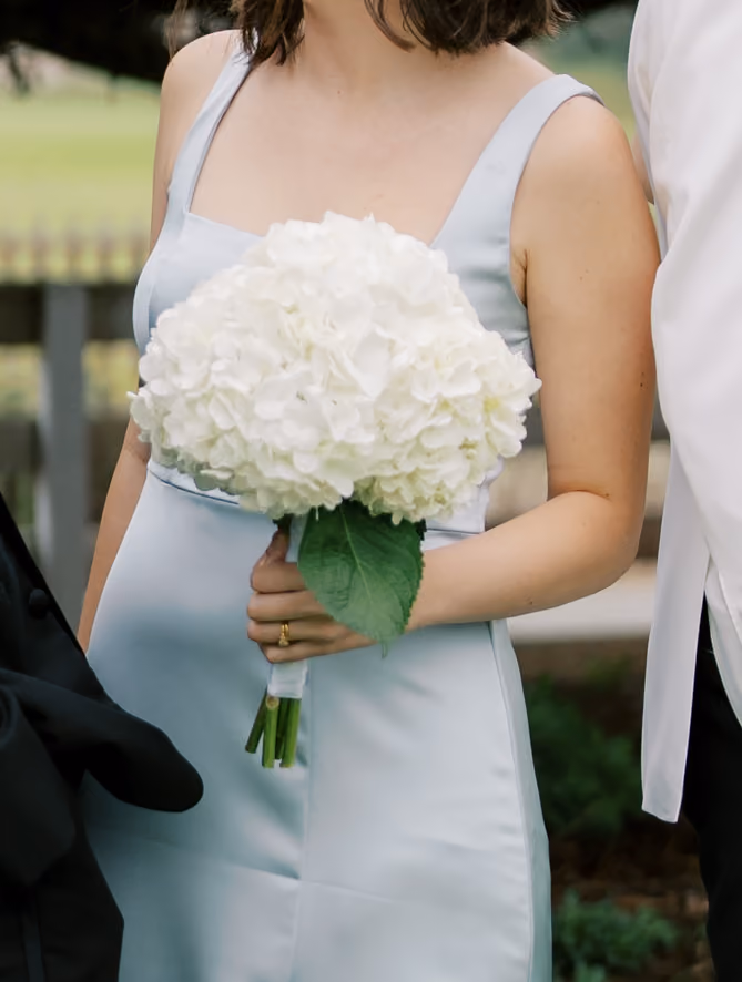 Blue Radiance Bridesmaid Bouquet
