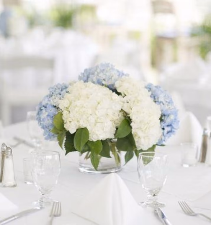 Blue Radiance Centerpiece