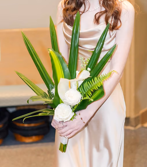Tropical Reverie Bridesmaid Bouquet