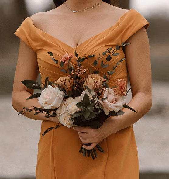Golden Folklore Bridesmaid Bouquet