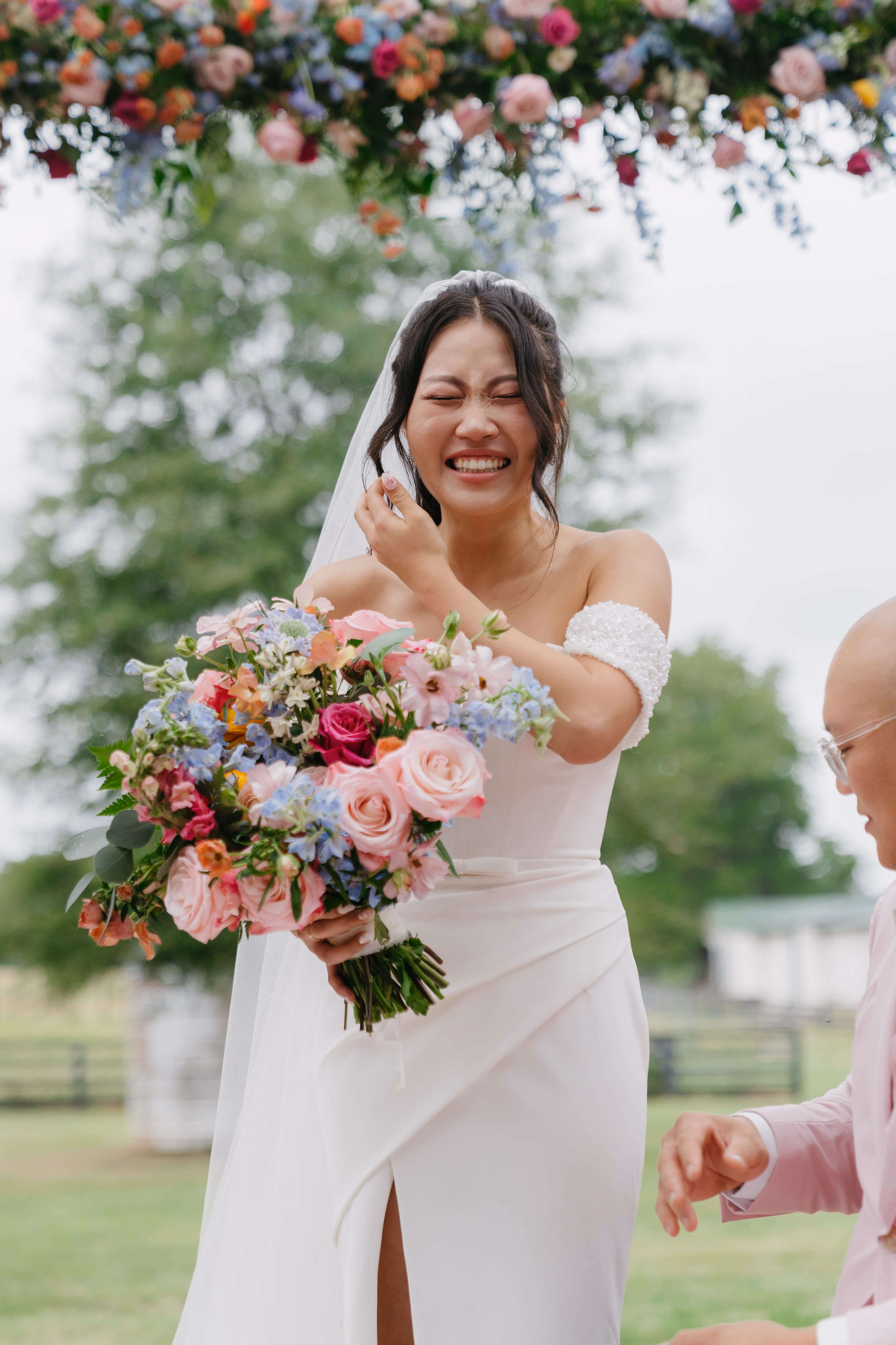 Technicolor Garden Bridal Bouquet