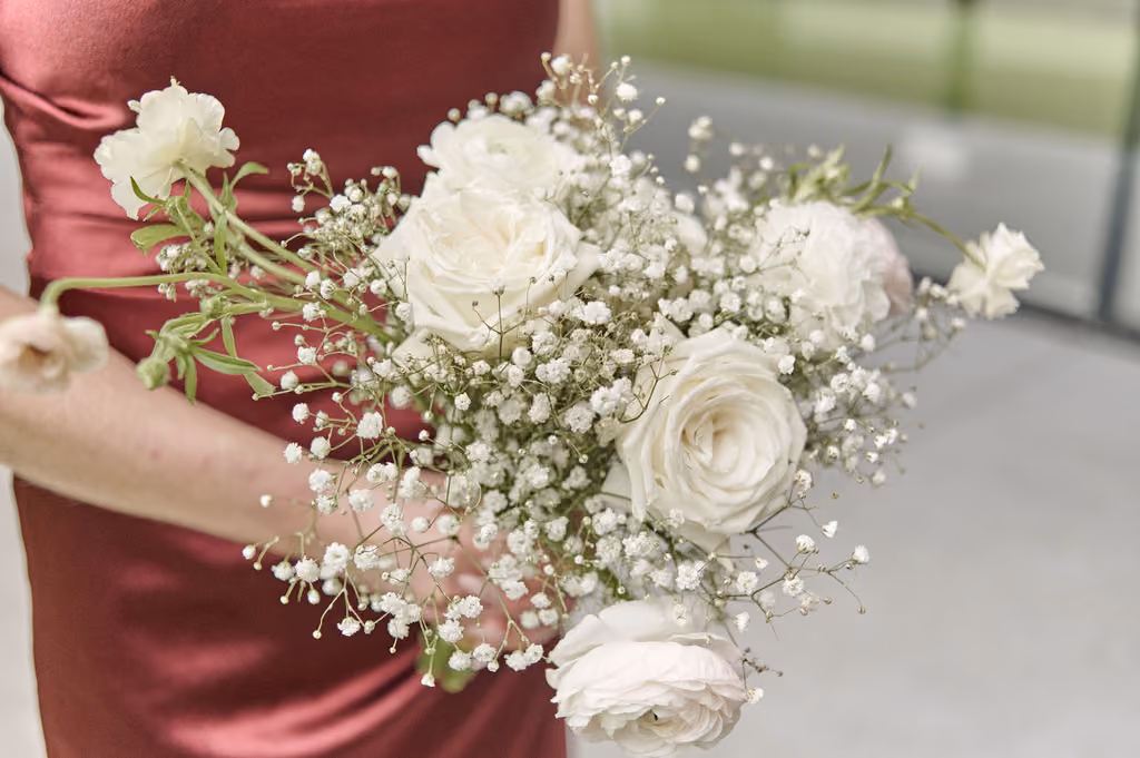 Chiffon Moment Bridesmaid Bouquet