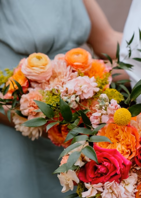 Summer Spritz Garden Bridesmaid Bouquet