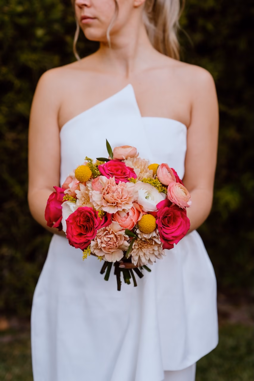 Summer Spritz Classic Bridal Bouquet