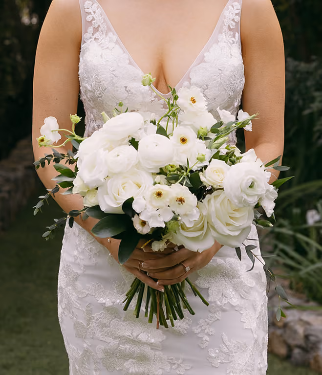 White Wedding - Bridal Bouquet