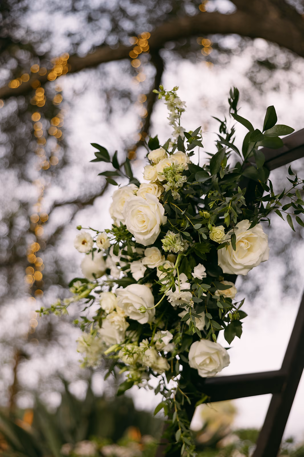 White Wedding - Garden Arch Cluster