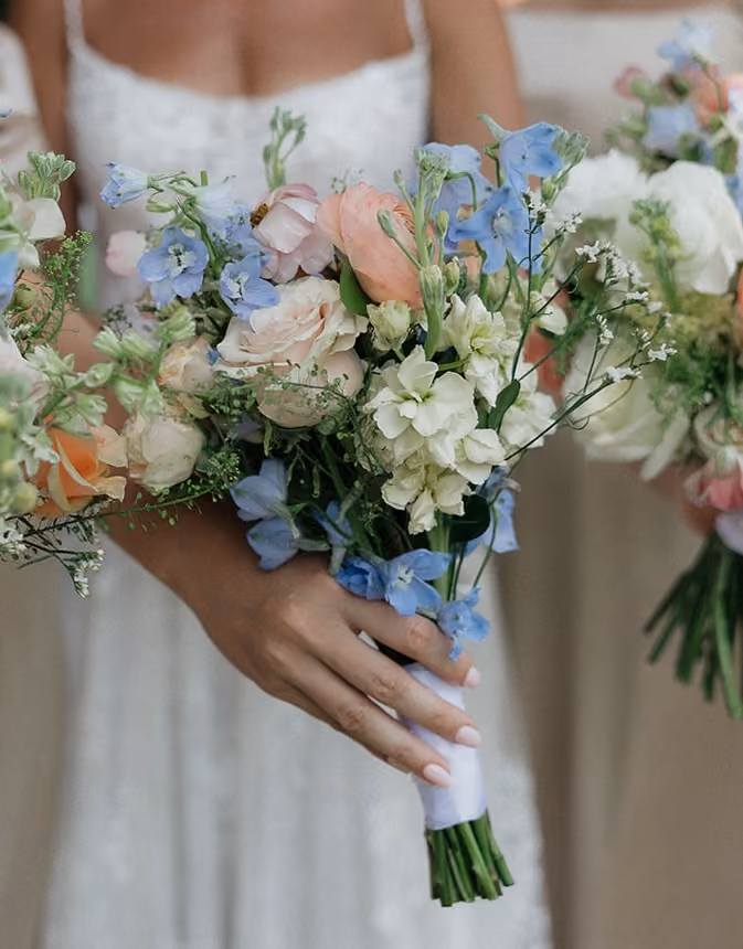 Seaside Blooms Bridesmaid Bouquet
