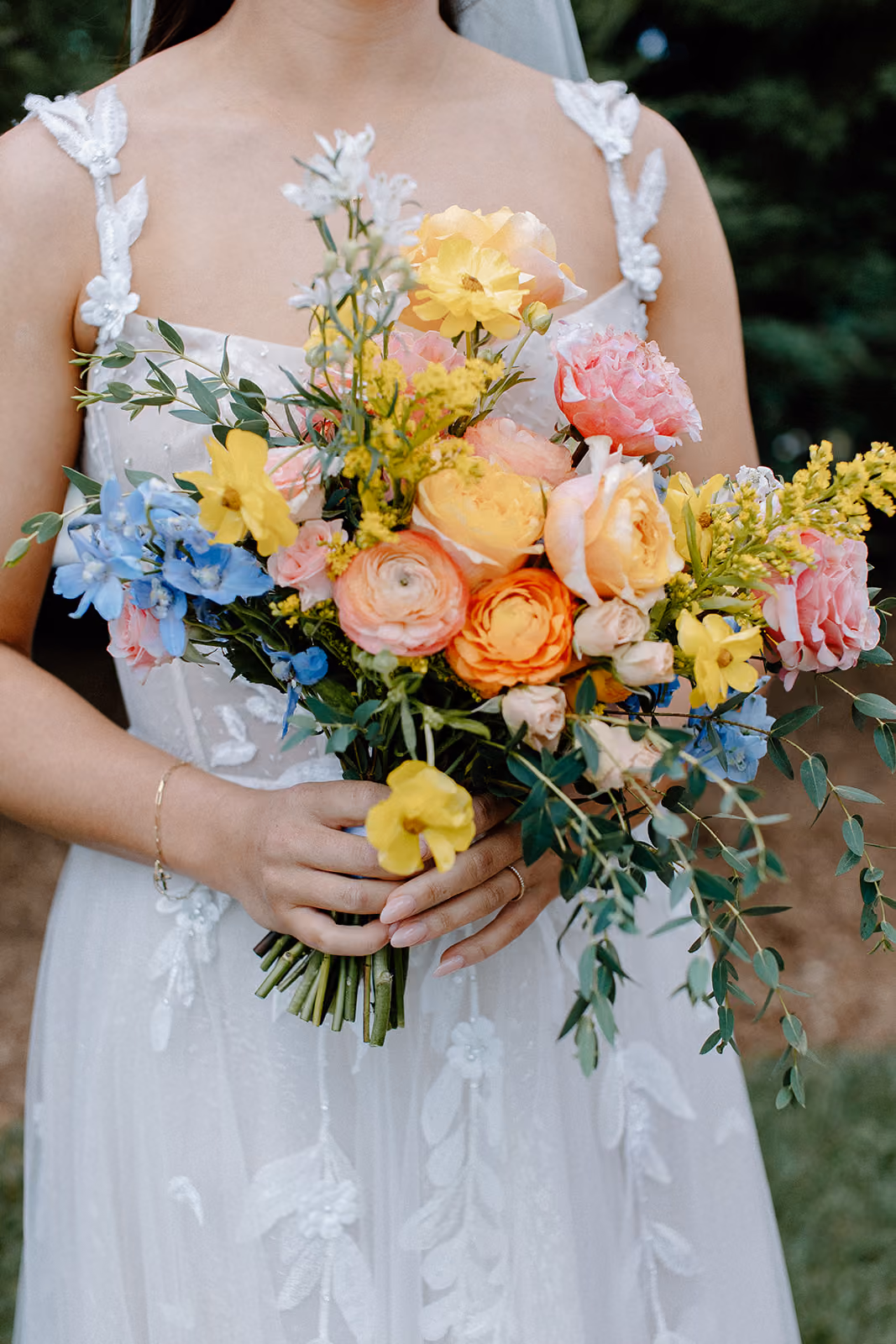 Chasing Rainbows Bridal Bouquet