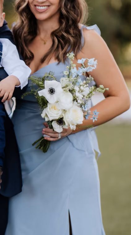 Silver Linings Bridesmaid Bouquet