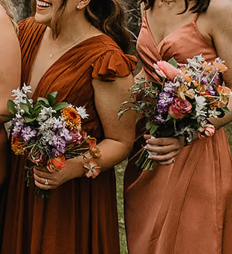 Mystic Wildflower Bridesmaid Bouquet