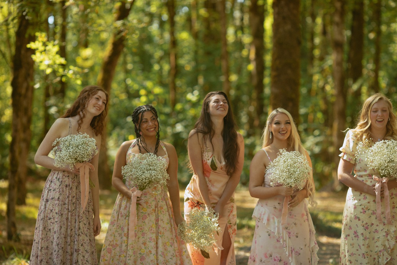 Real Poppy wedding — Brynn + Parker at Brynn's parents' home