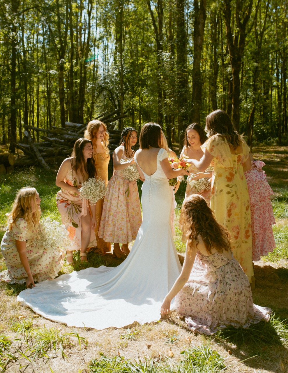 Real Poppy wedding — Brynn + Parker at Brynn's parents' home