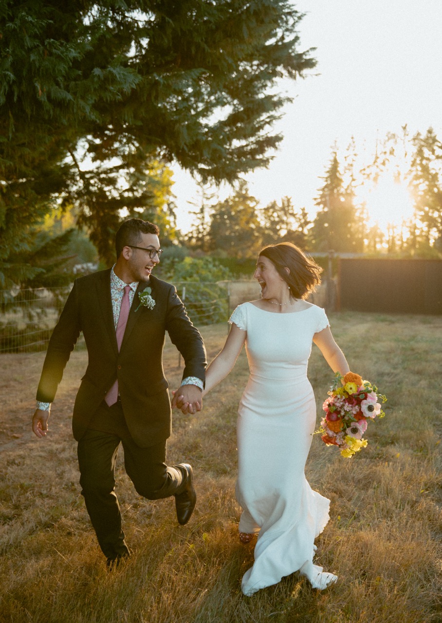 Real Poppy wedding — Brynn + Parker at Brynn's parents' home