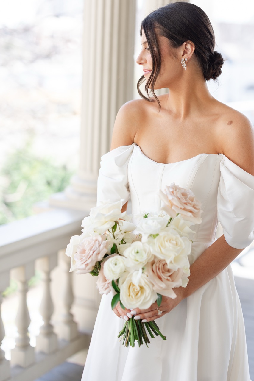 Real Poppy wedding — Garrett + Charmaine at Hotel Ella