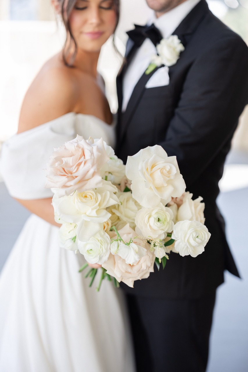 Real Poppy wedding — Garrett + Charmaine at Hotel Ella