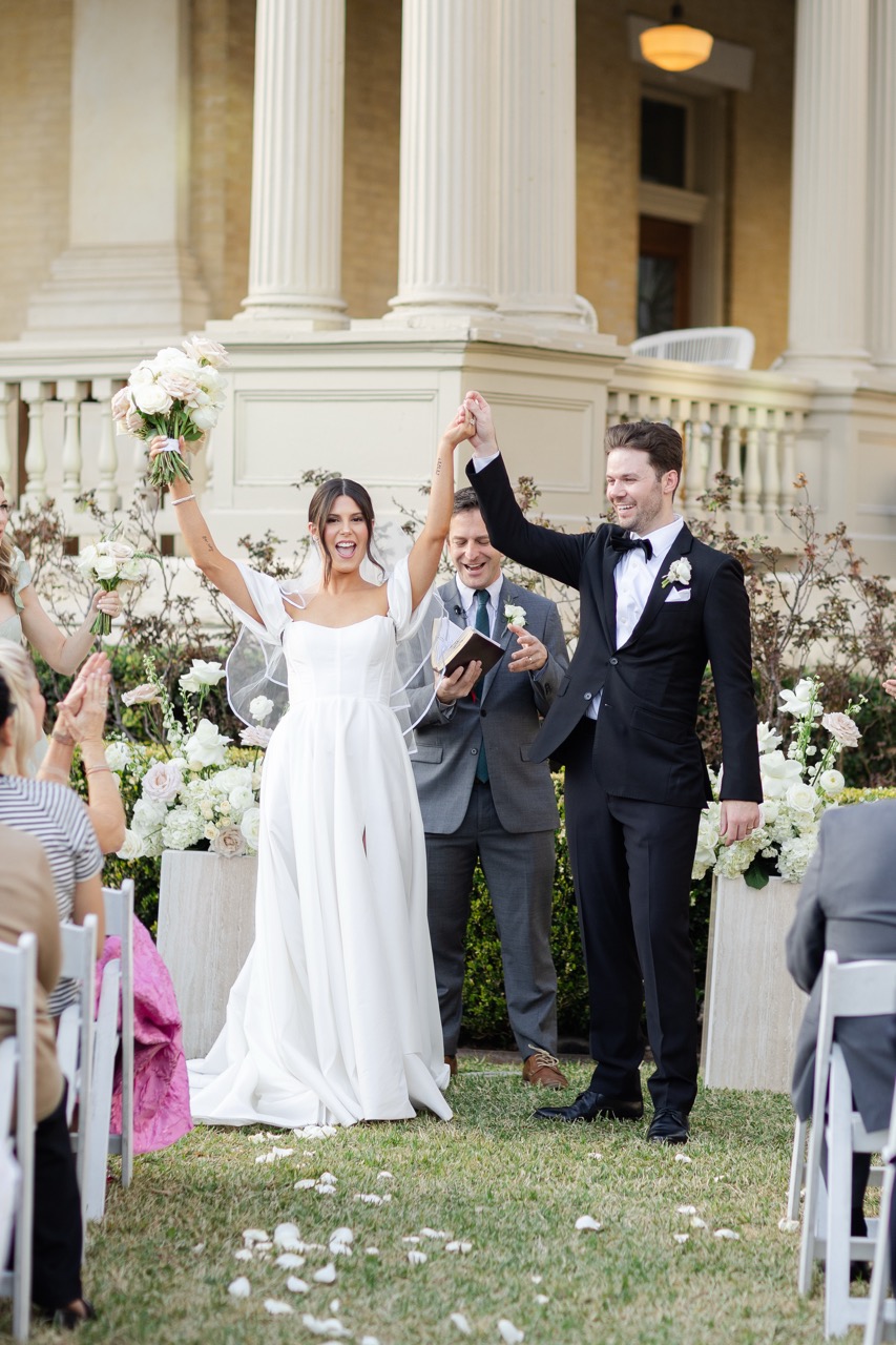 Real Poppy wedding — Garrett + Charmaine at Hotel Ella