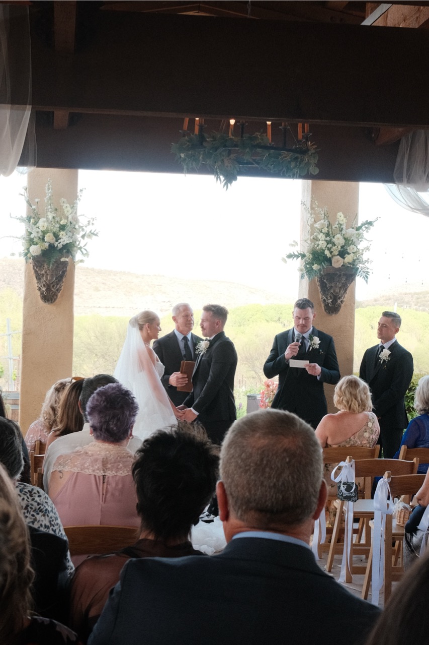 Real Poppy wedding — Madelyn + Tanner at Alcantara Vineyards and Winery