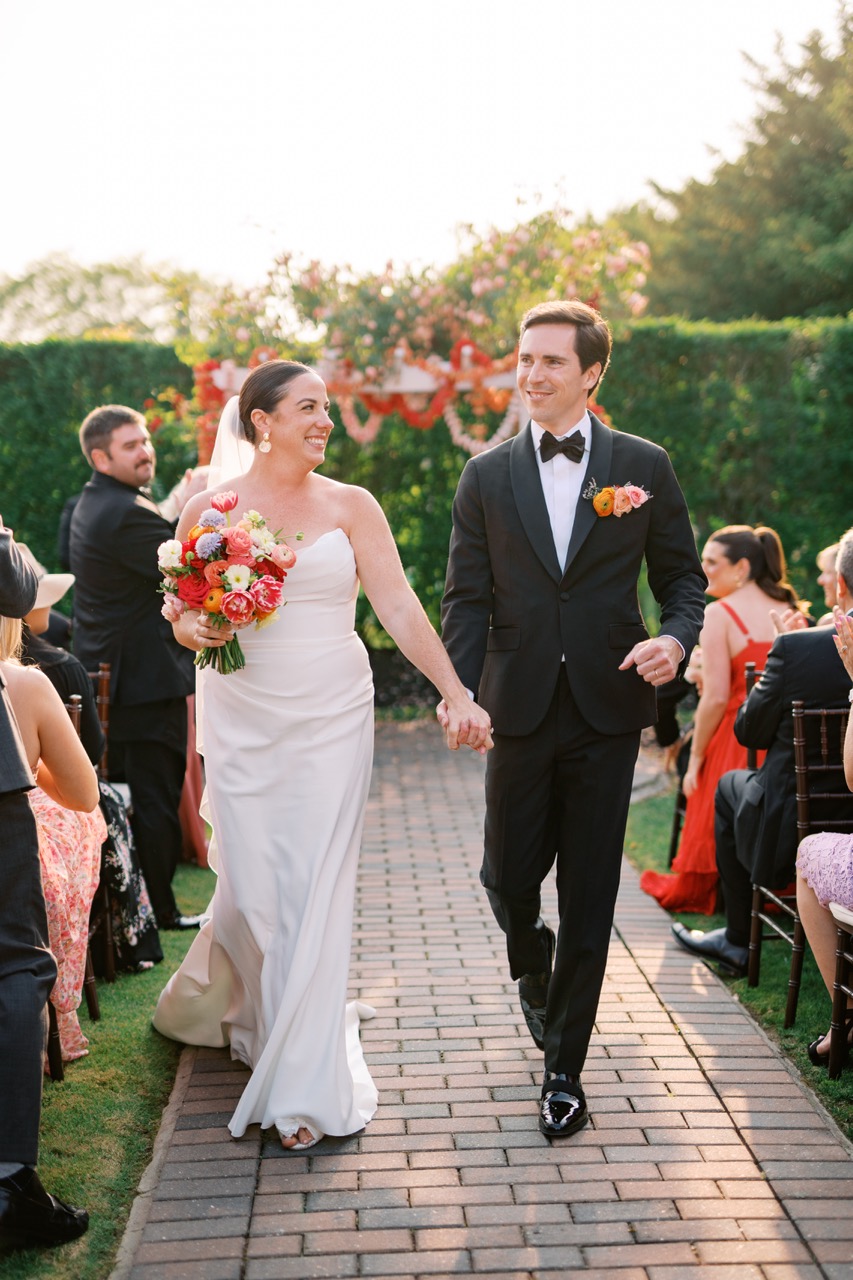 Real Poppy wedding — Brittany + Pattrick at Bellport Country Club