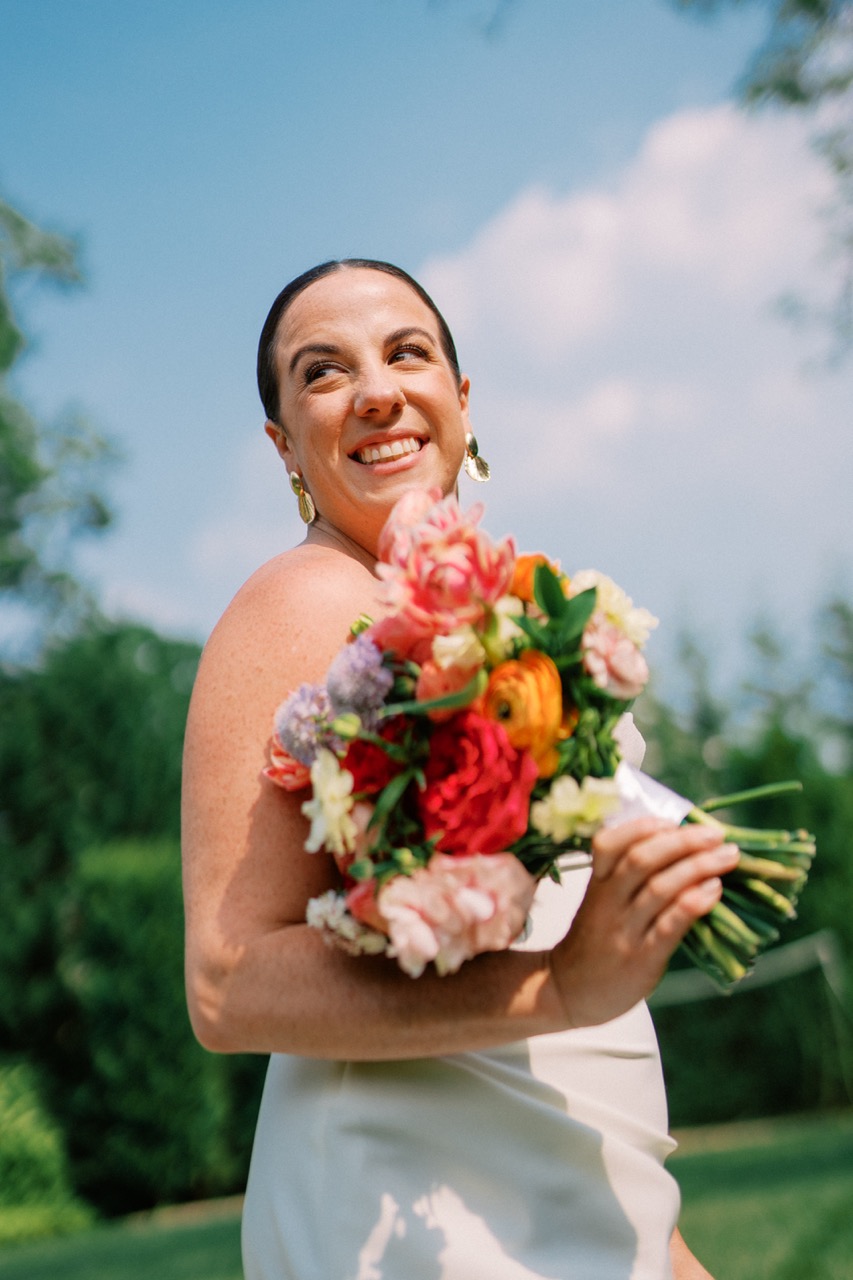 Real Poppy wedding — Brittany + Pattrick at Bellport Country Club