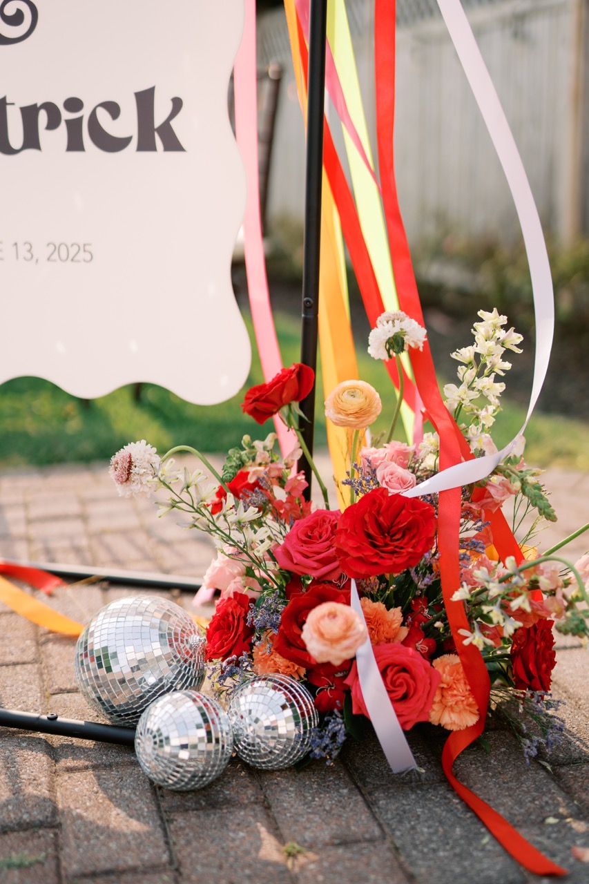 Real Poppy wedding — Brittany + Pattrick at Bellport Country Club