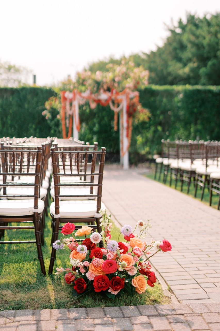 Real Poppy wedding — Brittany + Pattrick at Bellport Country Club