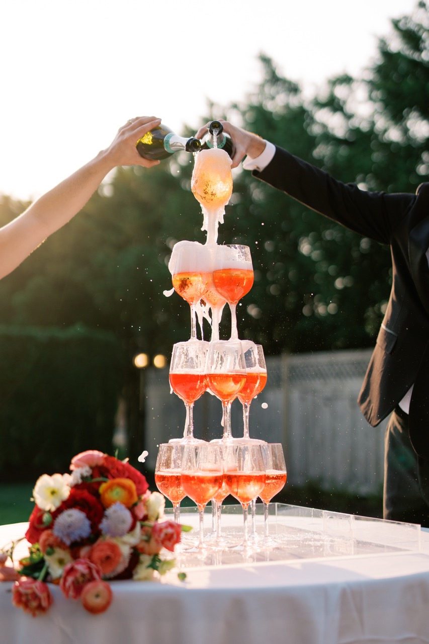 Real Poppy wedding — Brittany + Pattrick at Bellport Country Club
