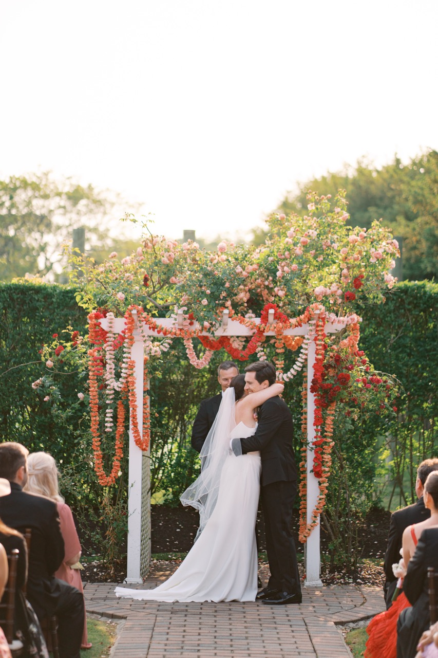 Real Poppy wedding — Brittany + Pattrick at Bellport Country Club
