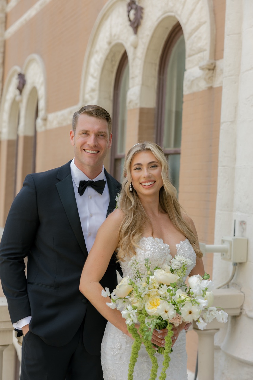 Real Poppy wedding — Danielle + Drew at The Allan House