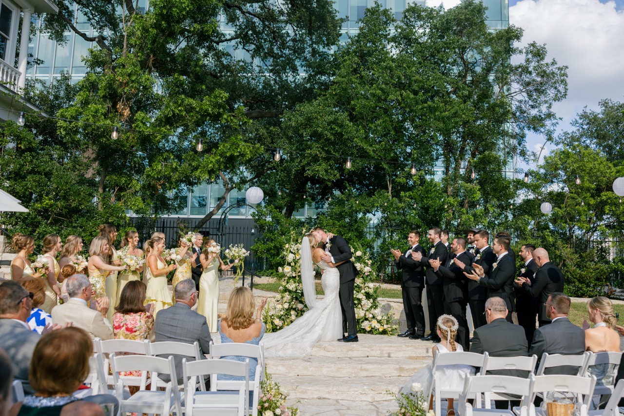 Real Poppy wedding — Danielle + Drew at The Allan House