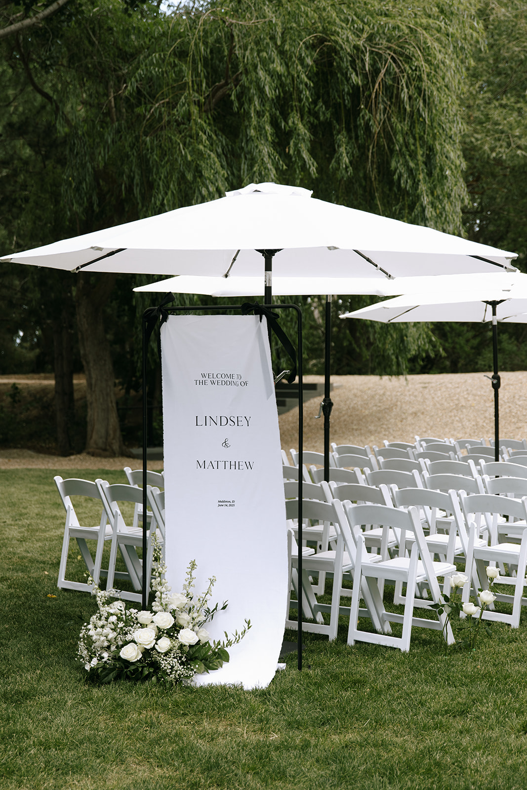 Real Poppy wedding — Lindsey + Matthew at Willow Creek