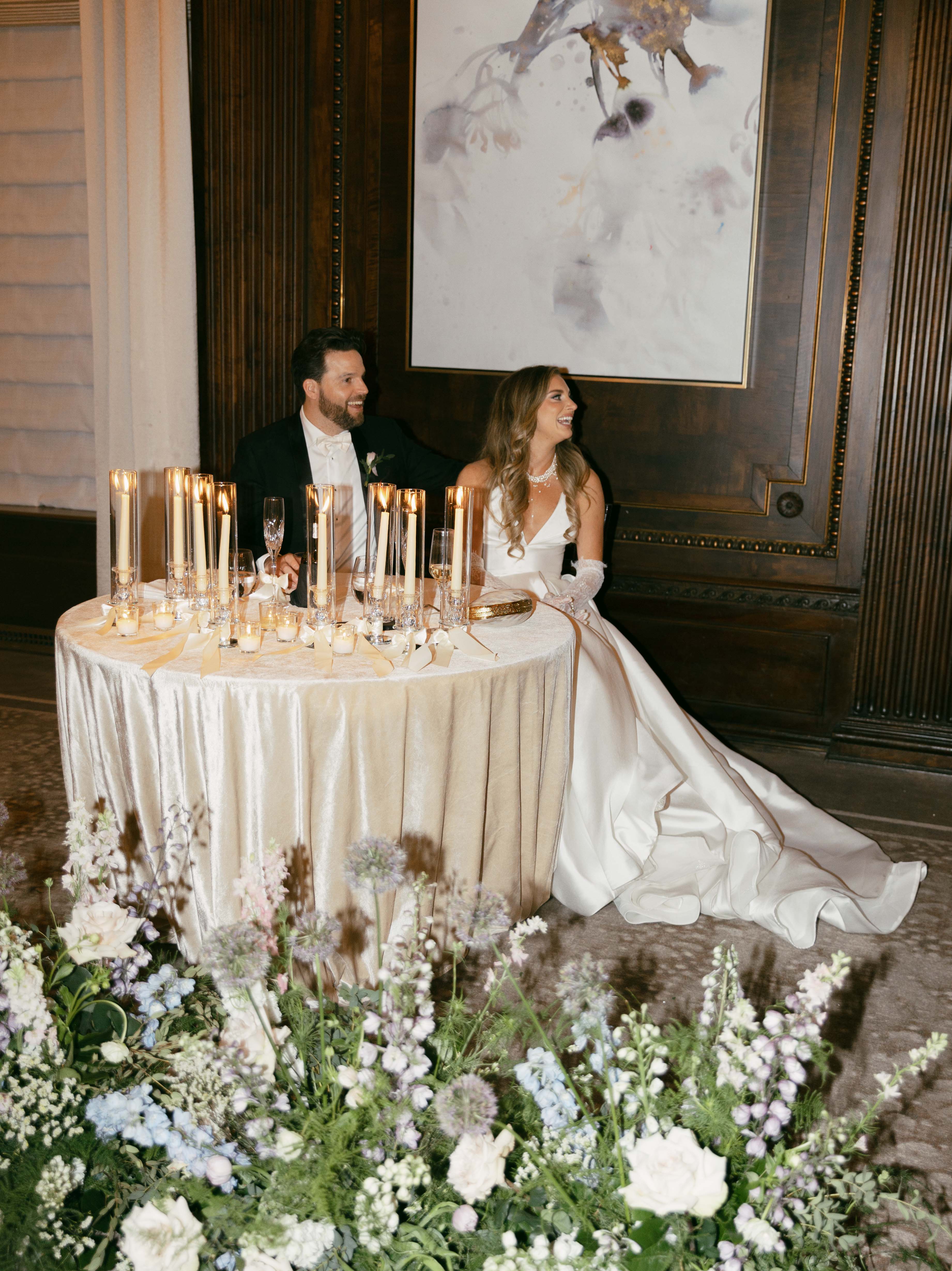 Real Poppy wedding — Lauren + Adam at Hermitage Hotel