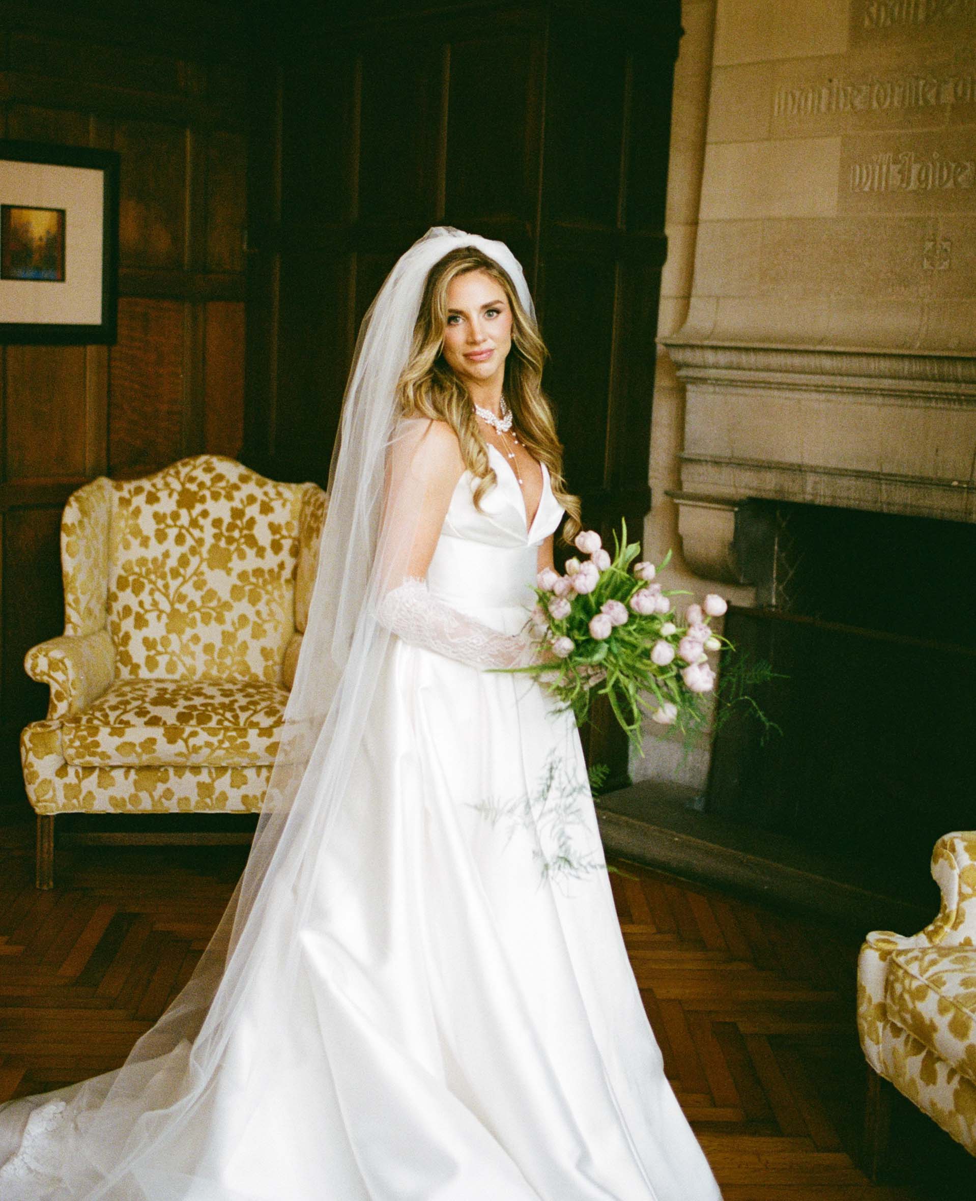 Real Poppy wedding — Lauren + Adam at Hermitage Hotel