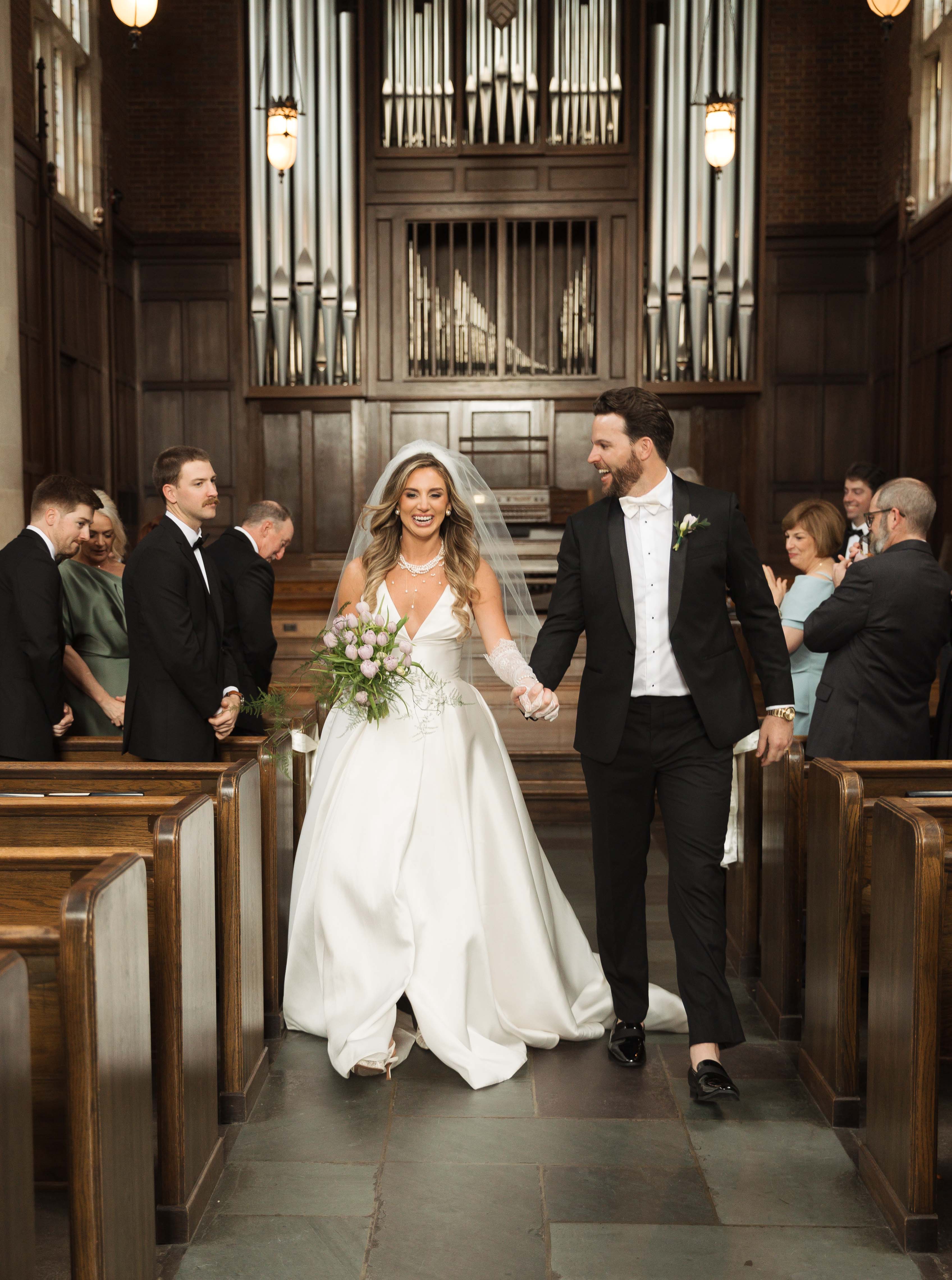 Real Poppy wedding — Lauren + Adam at Hermitage Hotel