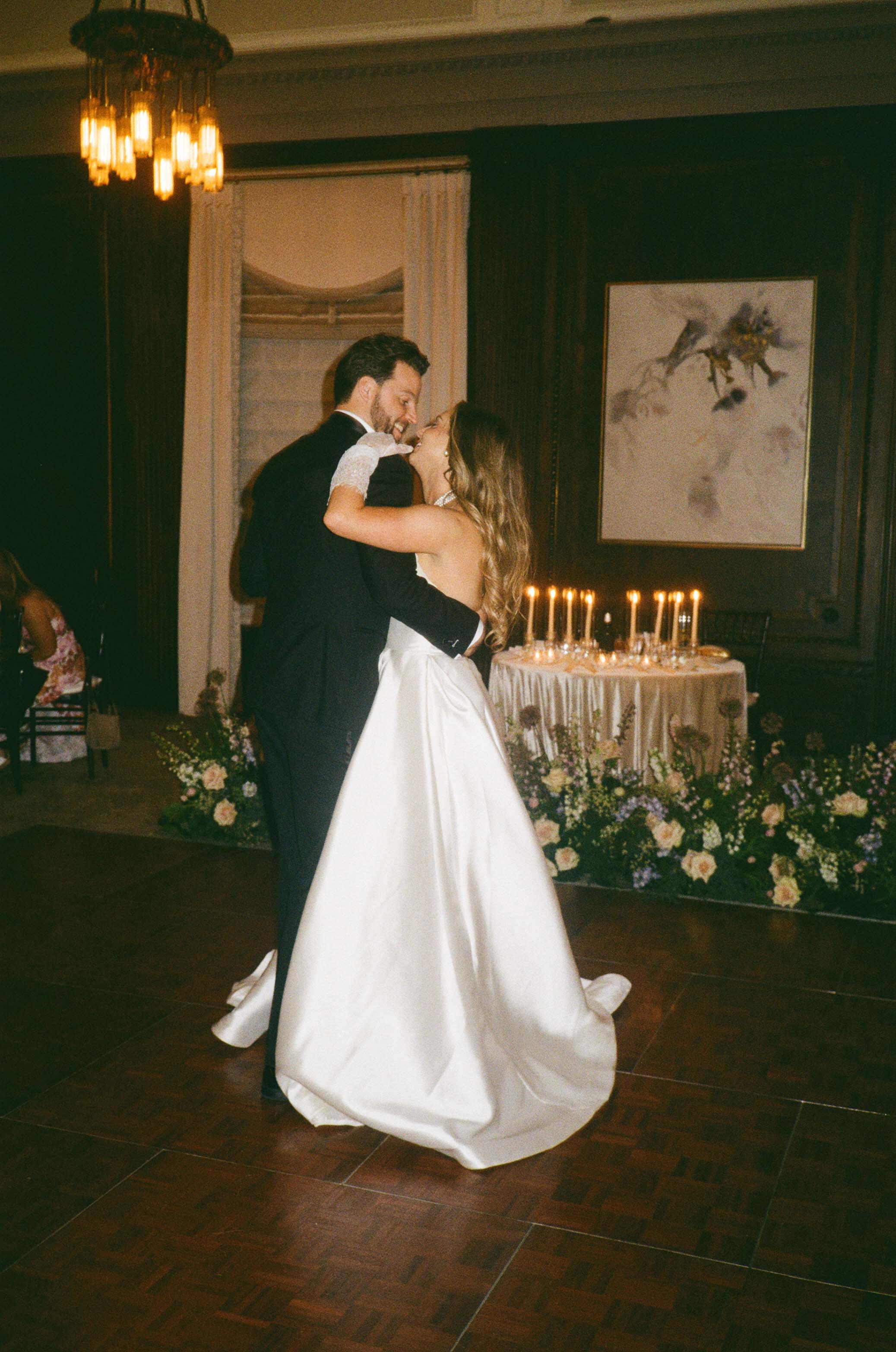 Real Poppy wedding — Lauren + Adam at Hermitage Hotel