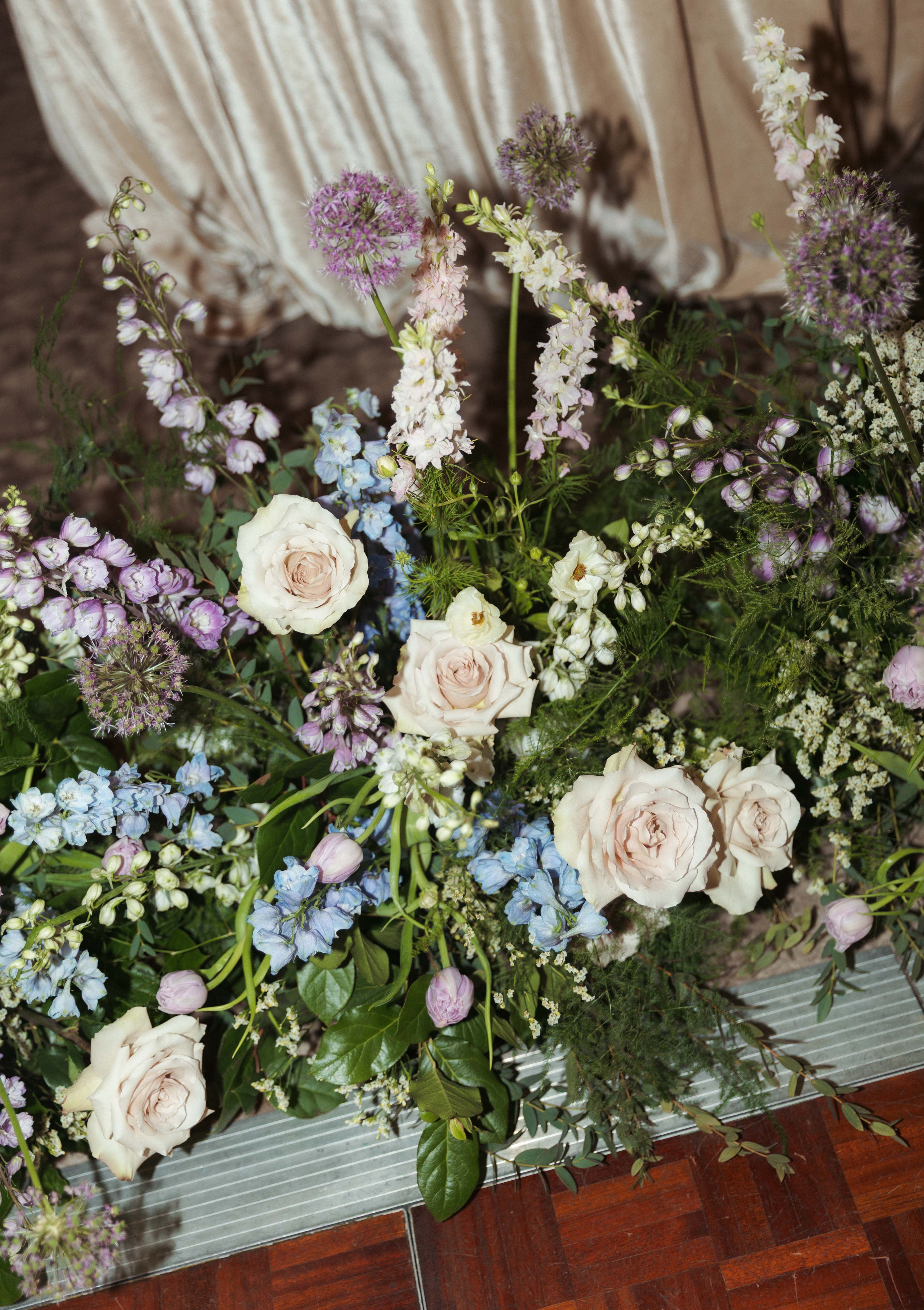 Real Poppy wedding — Lauren + Adam at Hermitage Hotel