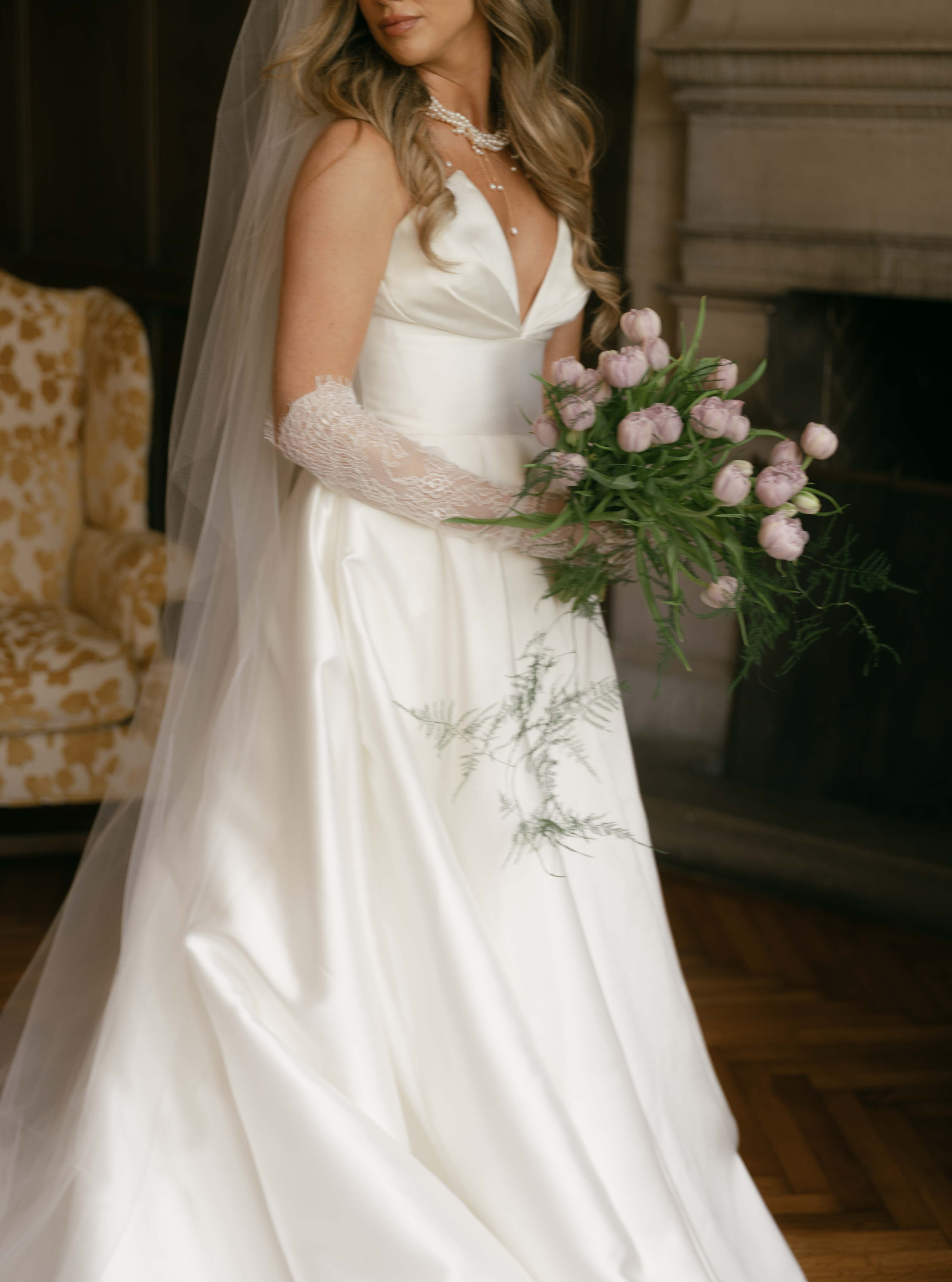 Real Poppy wedding — Lauren + Adam at Hermitage Hotel