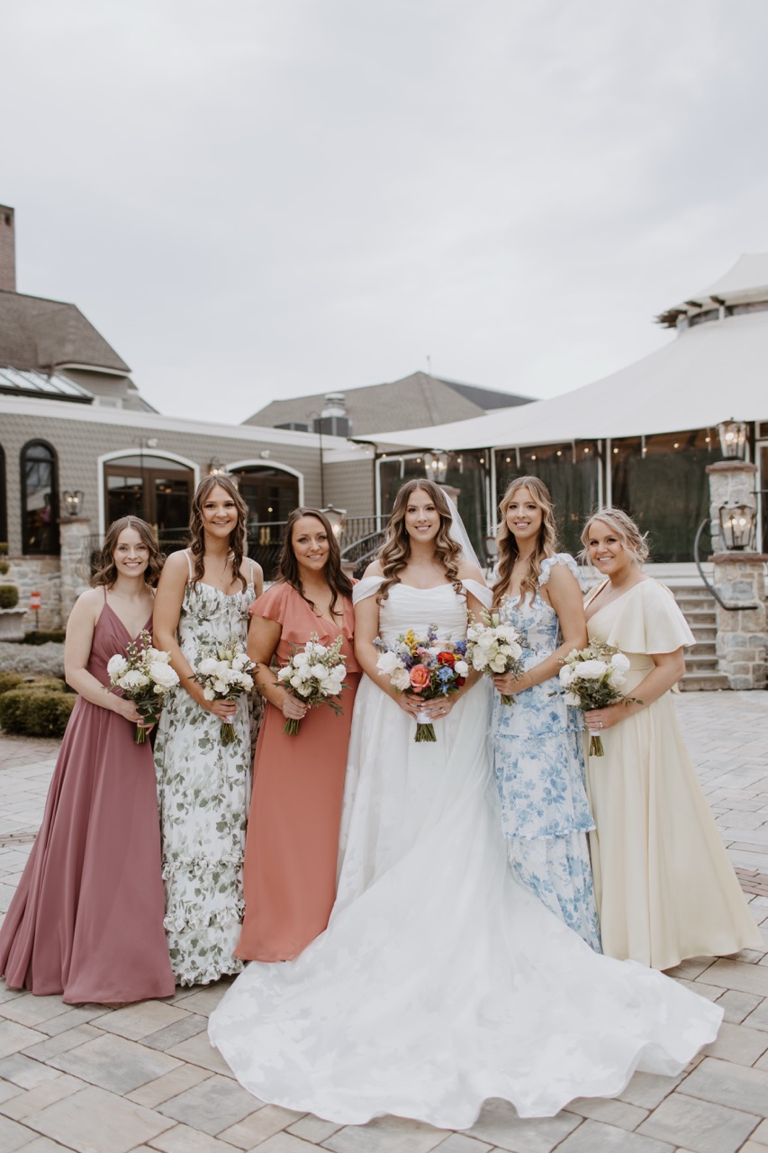 Real Poppy wedding — Courtney + John at The Willows at Ashcombe Mansion