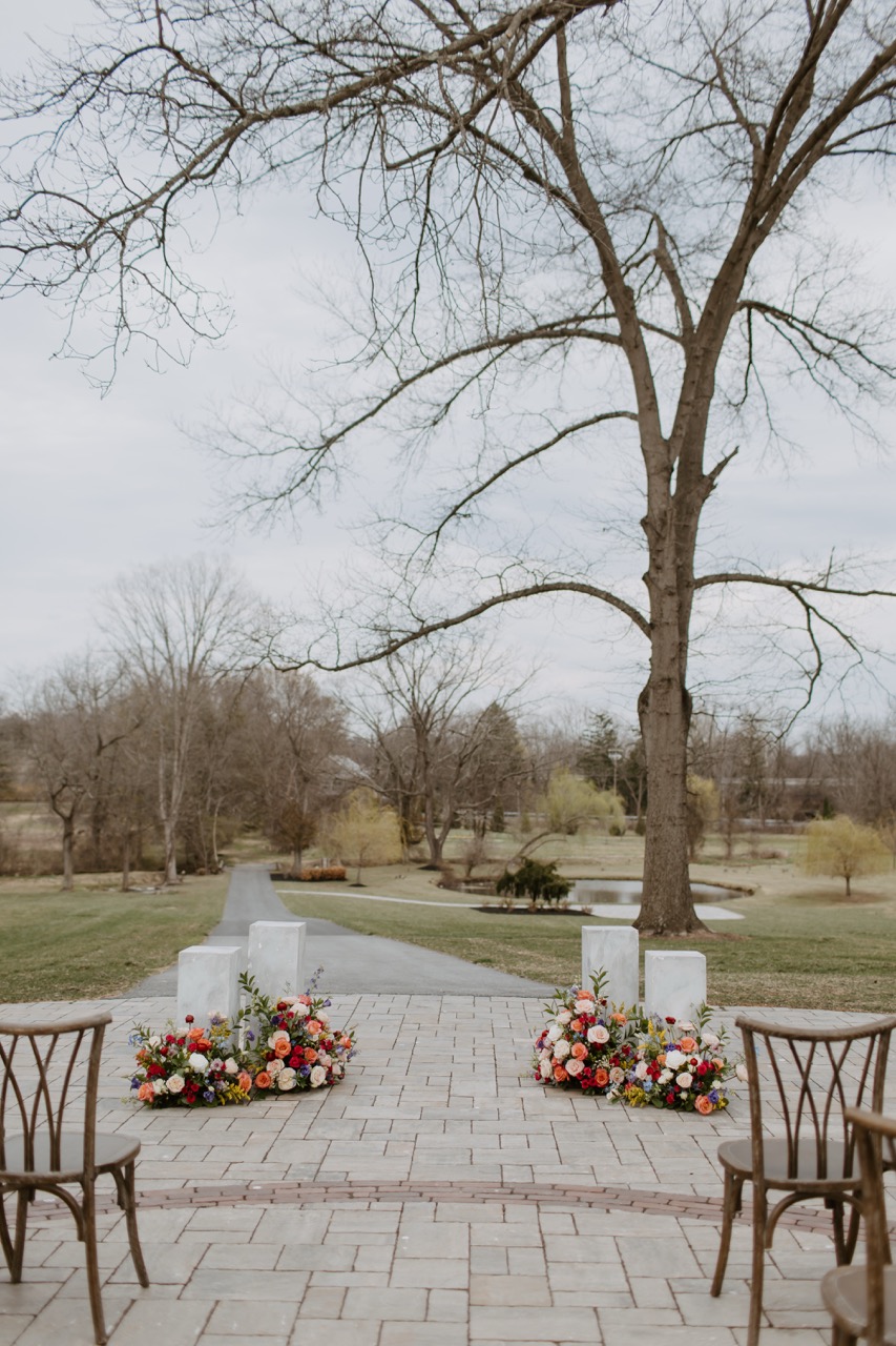 Real Poppy wedding — Courtney + John at The Willows at Ashcombe Mansion