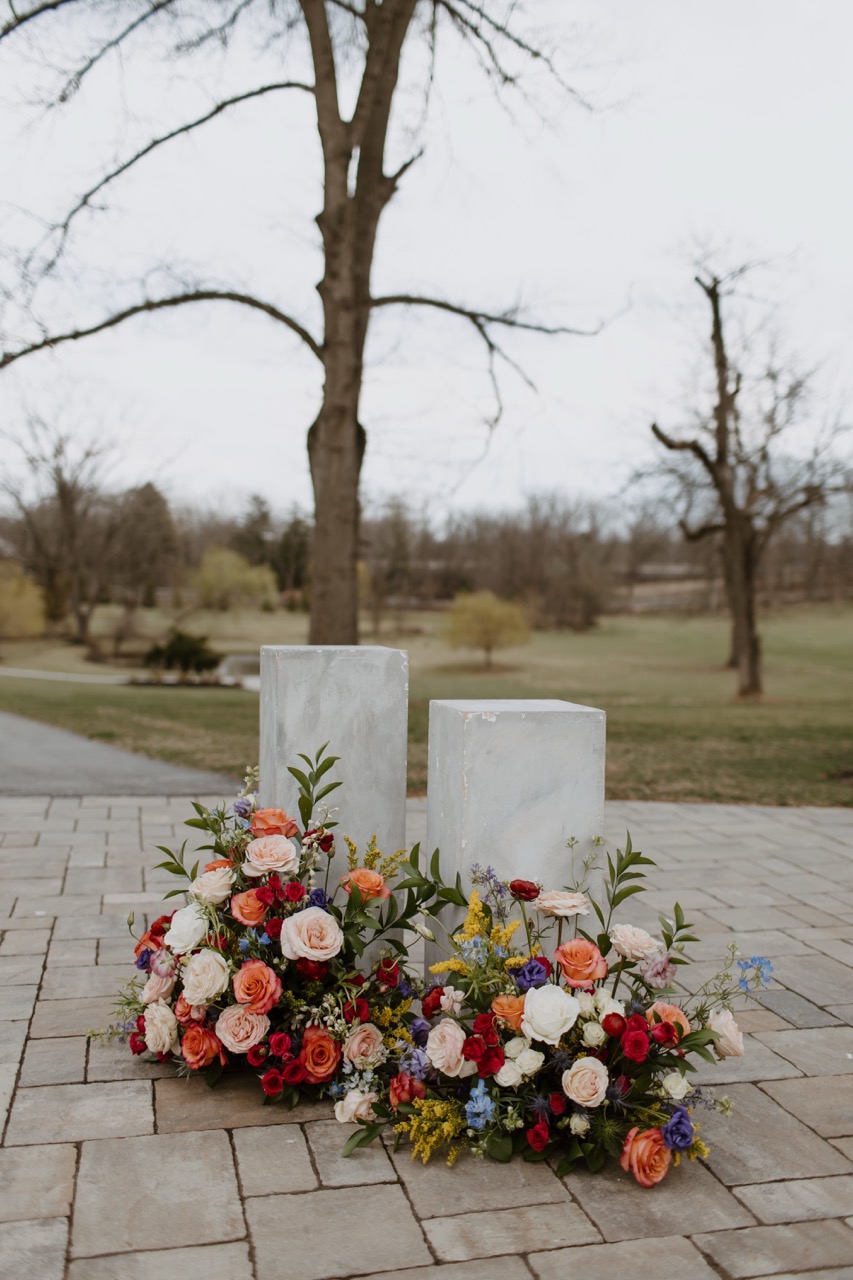 Real Poppy wedding — Courtney + John at The Willows at Ashcombe Mansion