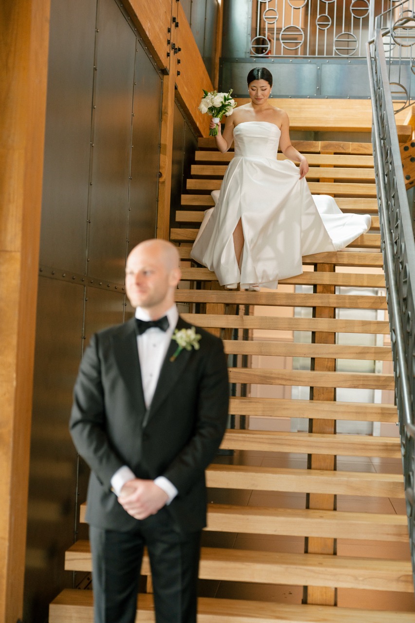 Real Poppy wedding — Helen + Tom at The View