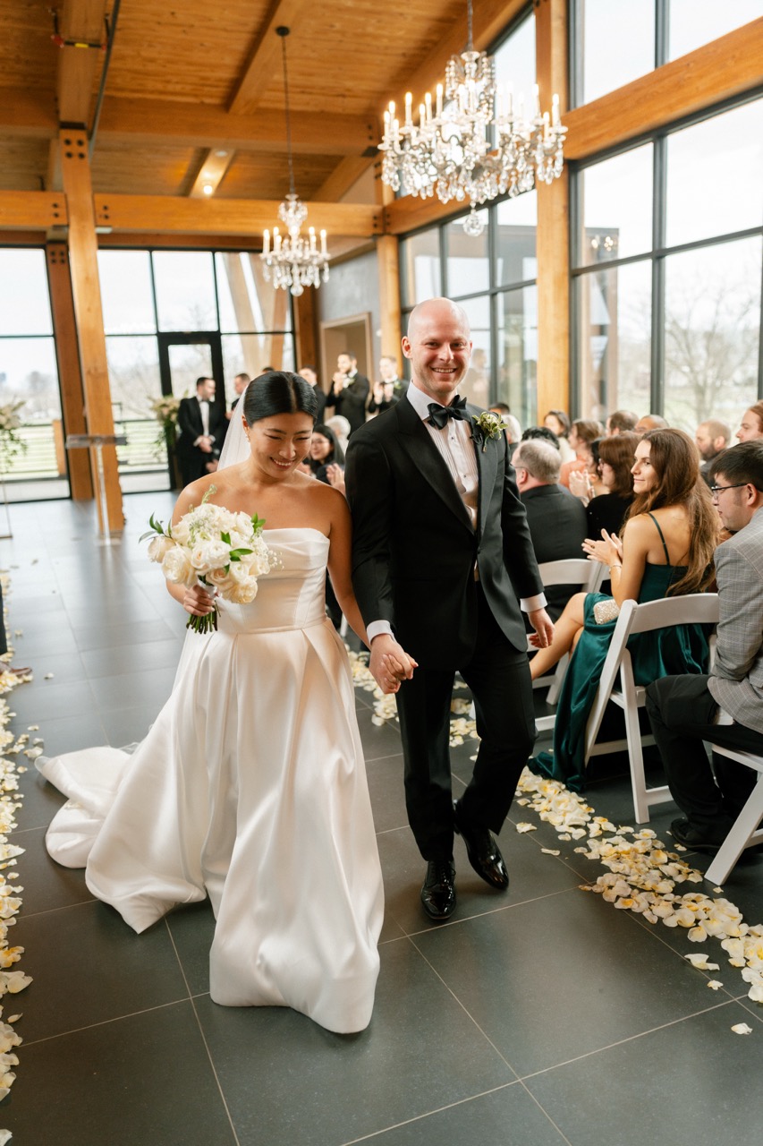 Real Poppy wedding — Helen + Tom at The View