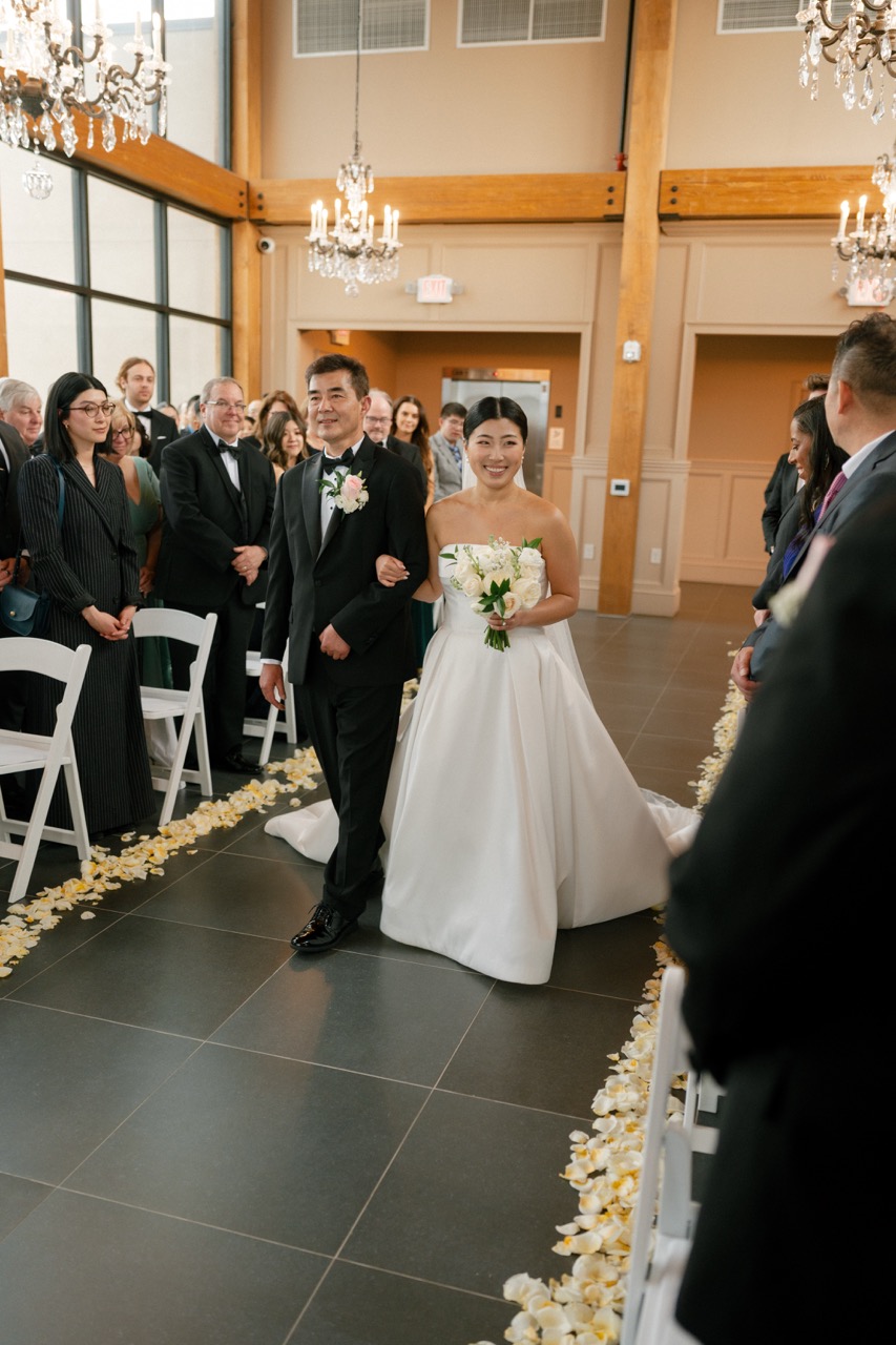 Real Poppy wedding — Helen + Tom at The View
