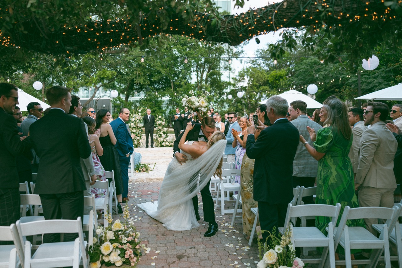 Real Poppy wedding — Danielle + Drew at The Allan House