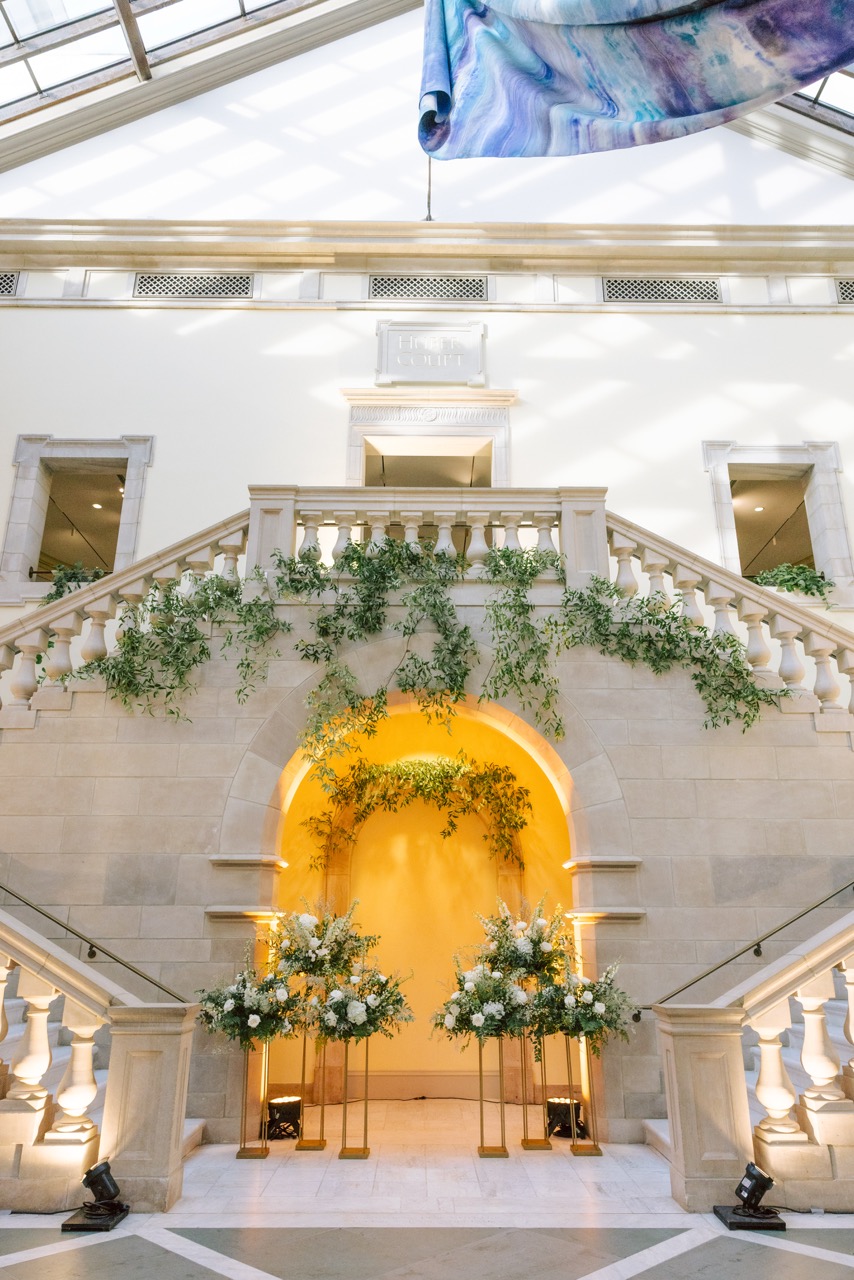 Real Poppy wedding — Colby + Keith at Chrysler Museum of Art