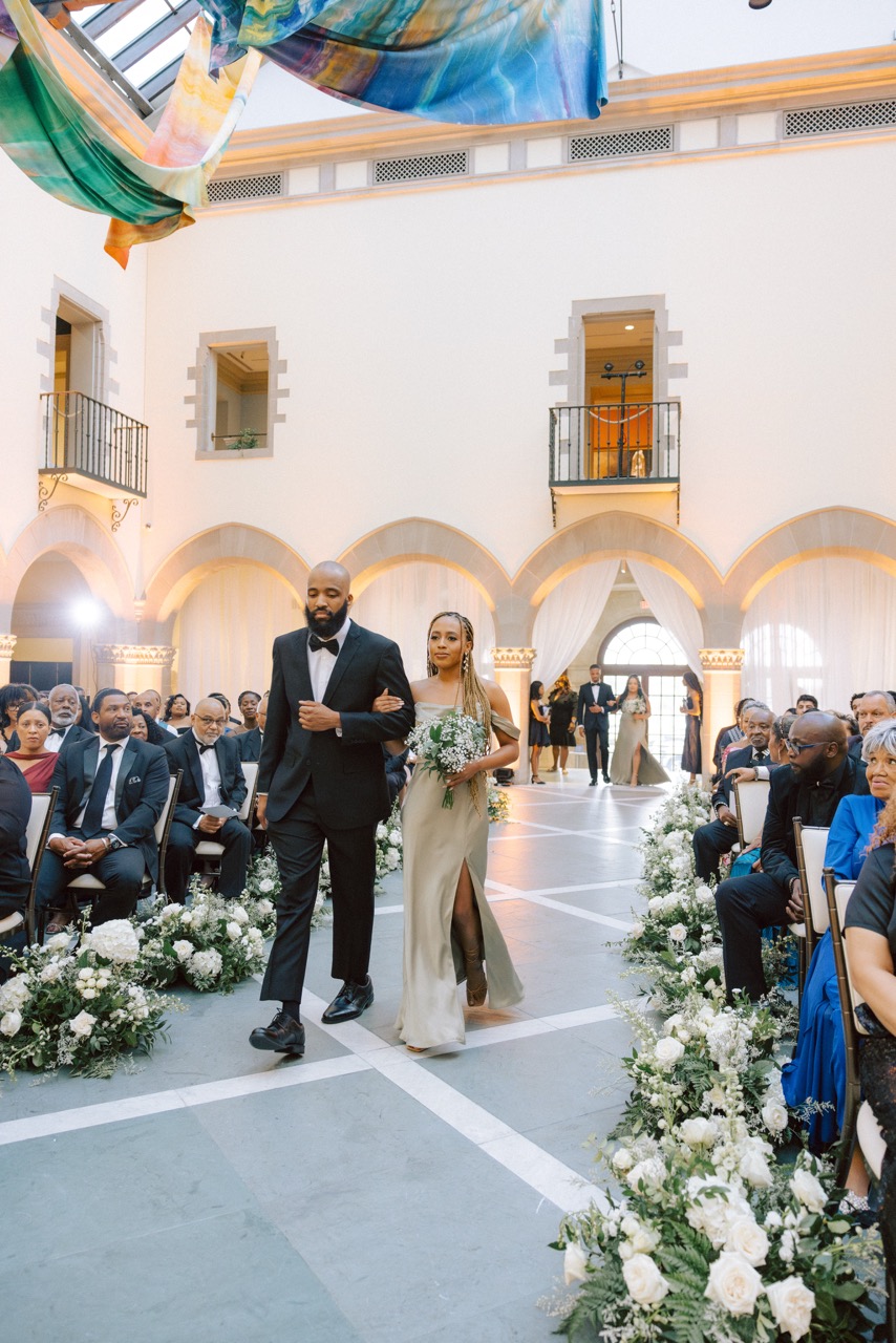 Real Poppy wedding — Colby + Keith at Chrysler Museum of Art