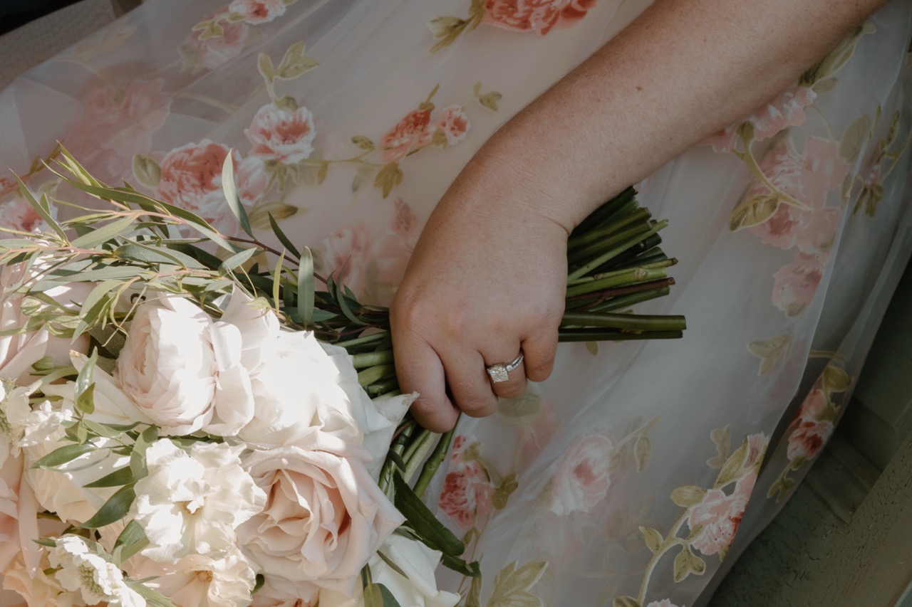 Real Poppy wedding — Jesse + Brad at The Barn on Walnut Hill