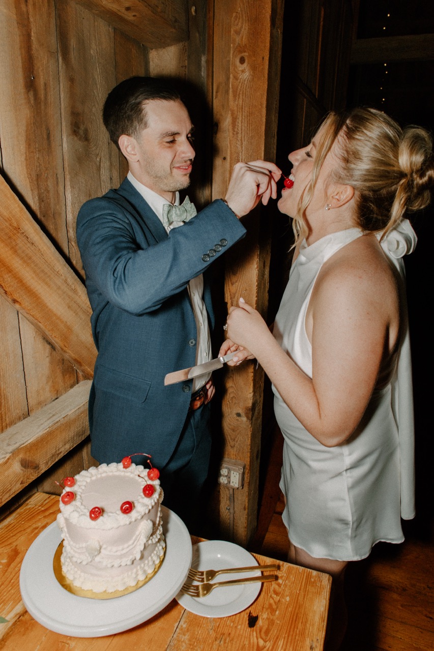 Real Poppy wedding — Jesse + Brad at The Barn on Walnut Hill