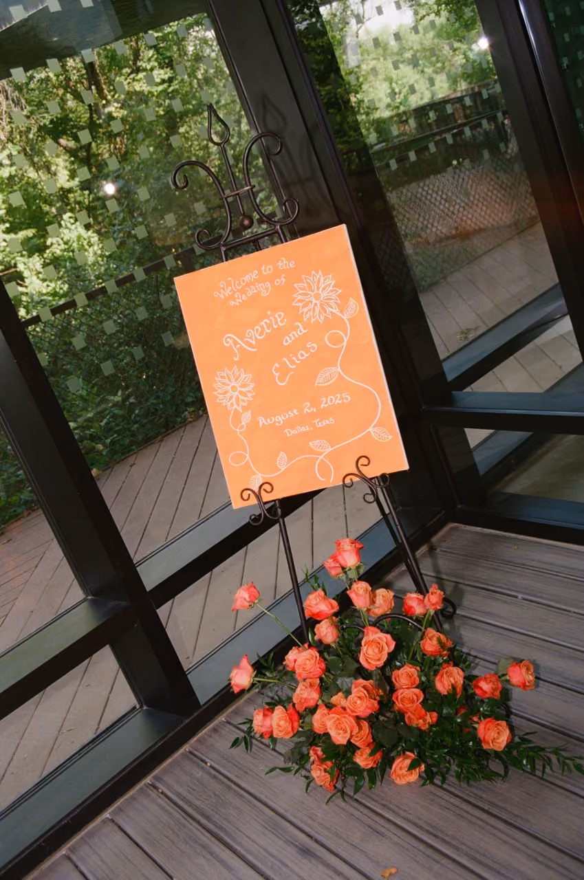 Real Poppy wedding — Averie + Elias at Trinity River Audubon Center