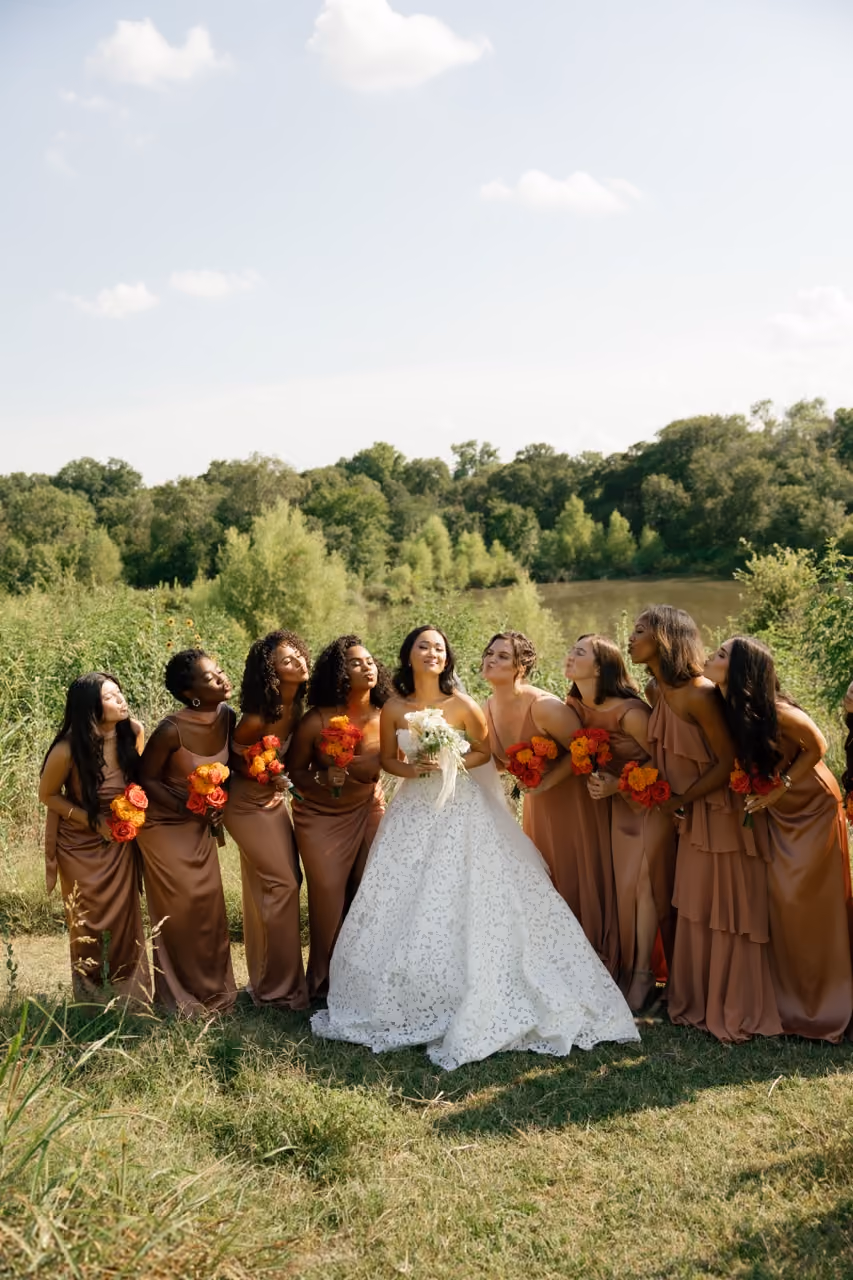 Real Poppy wedding — Averie + Elias at Trinity River Audubon Center
