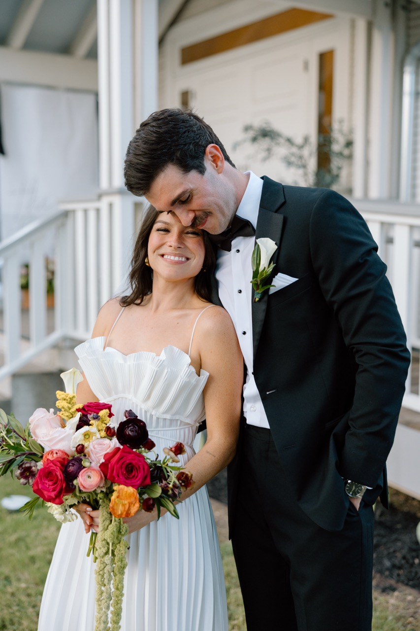 Real Poppy wedding — Hannah + Jacob at The Cliff House